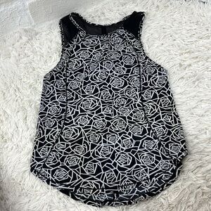 🔥$SALE$🔥 Lululemon Sculpt Tank Posey Black White / Black